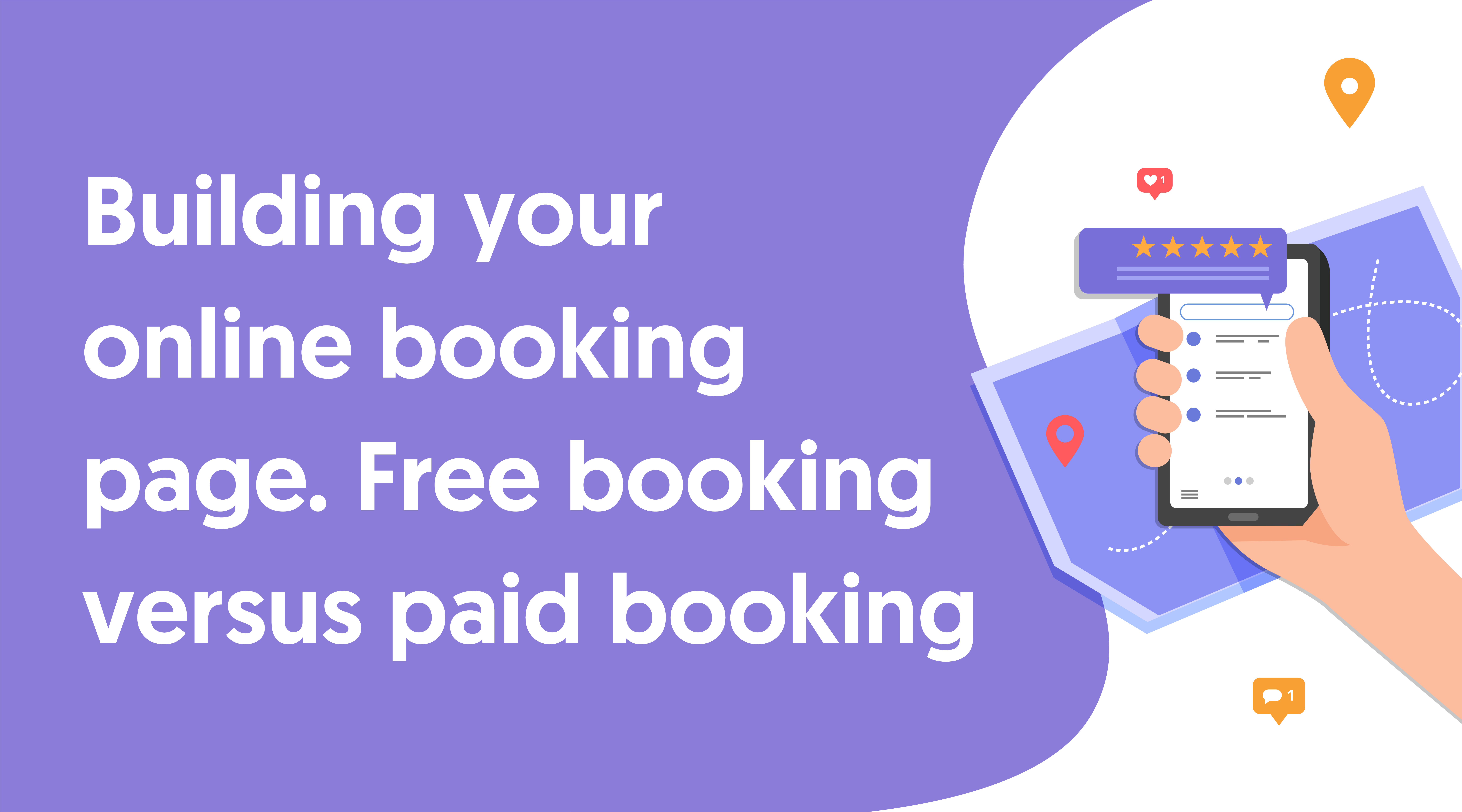 The difference between free and paid bookings